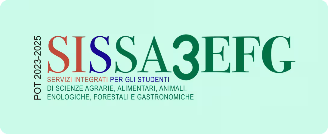 SISSA3EFG - Sistema Integrato per gli Studenti di Scienze Agrarie, Alimentari, Animali, Enologiche, Forestali e Gastronomiche